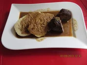 Kochen: Rinderroulade mit Böhmischen Semmelknödeln - Rezept