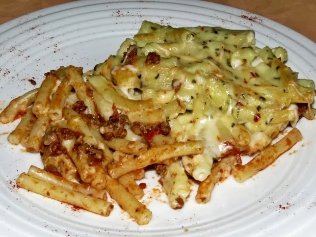 Rezept: Nudel-Hack-Auflauf "Hellas">> Bild Nr. 2 Nudel-Hack-Auflauf "Hellas">> - Rezept - Bild Nr. 2