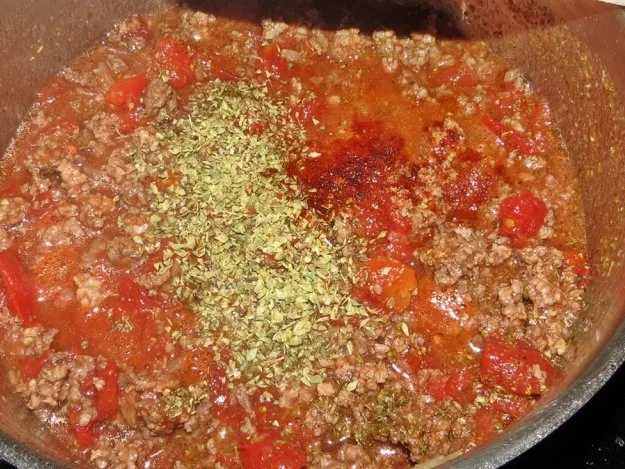 Rezept: Nudel-Hack-Auflauf "Hellas">> Bild Nr. 2 Nudel-Hack-Auflauf "Hellas">> - Rezept - Bild Nr. 2