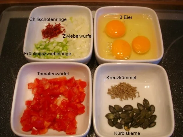 Pikantes indisches Rührei - Rezept - Bild Nr. 3