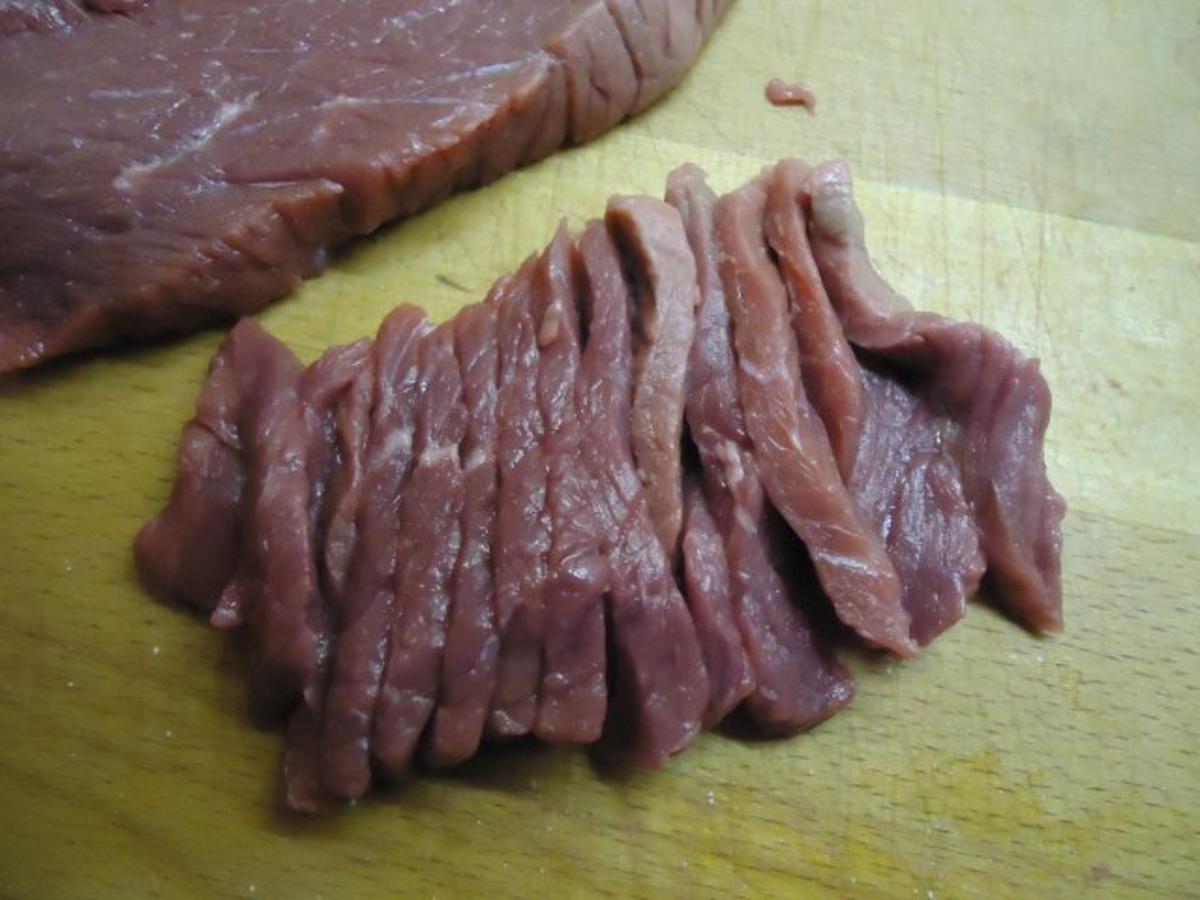 Rinder-Steak-Streifen in Avocado-Creme - Rezept - Bild Nr. 3