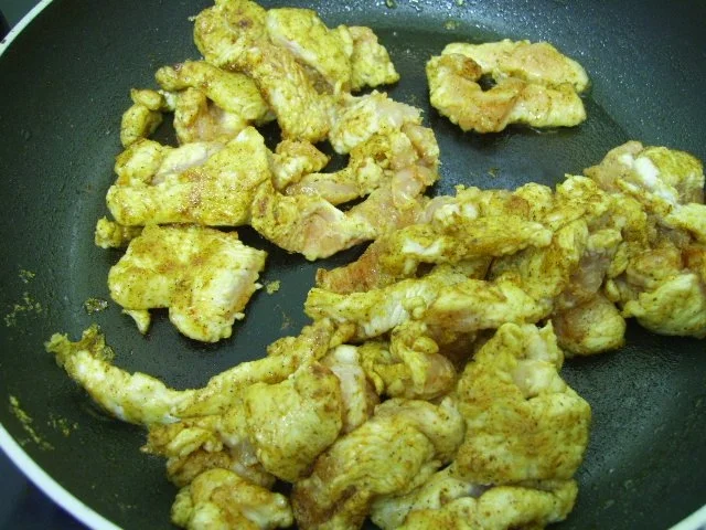 Rezept: Hähnchengeschnetzeltes Bild Nr. 4 Hähnchengeschnetzeltes - Rezept - Bild Nr. 4