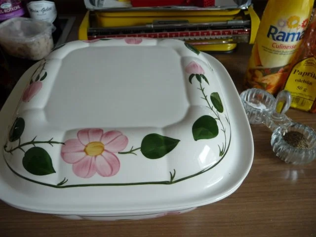 Gänsekeulen, Mandarinen - Rotkohl und Semmelklöße - Rezept - Bild Nr. 4