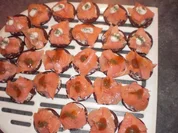 Pumpernickeltaler mit Lachs - Rezept