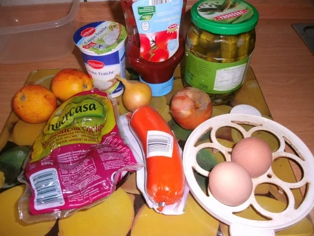 Rezept: Russischer Salat Bild Nr. 3 Russischer Salat - Rezept - Bild Nr. 3