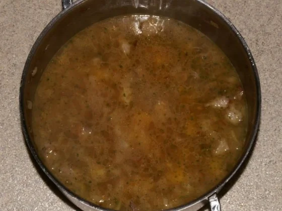 Rezept: Gaisburger Marsch aber mit Schweinefleisch Gaisburger Marsch aber mit Schweinefleisch - Rezept