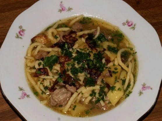 Rezept: Gaisburger Marsch aber mit Schweinefleisch Bild Nr. 3 Gaisburger Marsch aber mit Schweinefleisch - Rezept - Bild Nr. 3