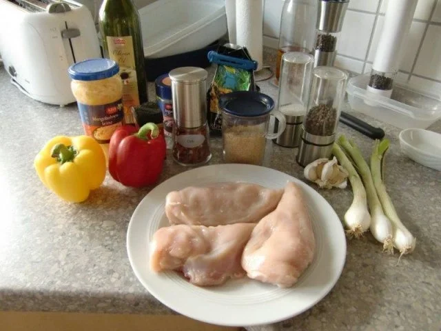 Hähnchenbruststreifen aus dem Wok à la Heiko - Rezept - Bild Nr. 2