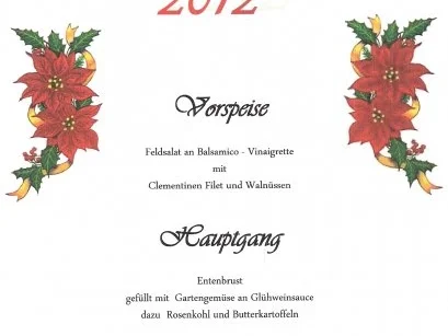 Rezept: Weinachtsmenü 2012 Bild Nr. 2 Weinachtsmenü 2012 - Rezept - Bild Nr. 2