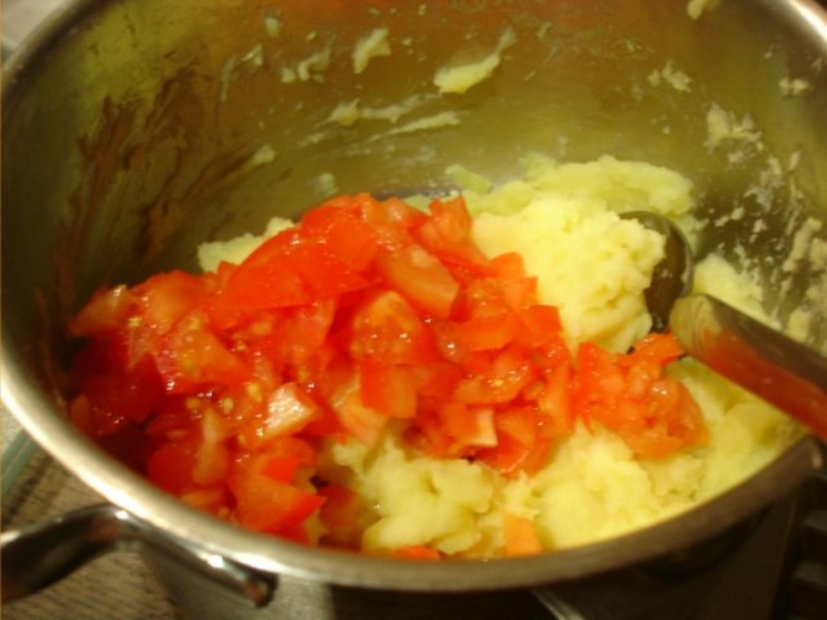 Fleischbällchen auf Kartoffelpüree - Rezept - Bild Nr. 5