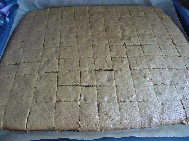 Plätzchen & Kekse : Dominosteine : Lebkuchen - Schokowürfel ...Rz frei Schnautze - Rezept - Bild Nr. 10