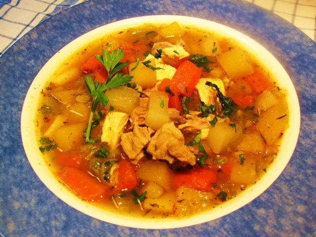 Rezept: Steckrübchensuppe nach Art der Spanier ... Bild Nr. 7 Steckrübchensuppe nach Art der Spanier ... - Rezept - Bild Nr. 7