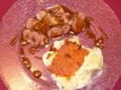 Barbarie-Entenbrust mit französischem Kartoffelauflauf an einer Orangensoße - Rezept