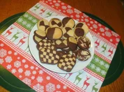 Schwarz-Weiß Gebäck - Rezept