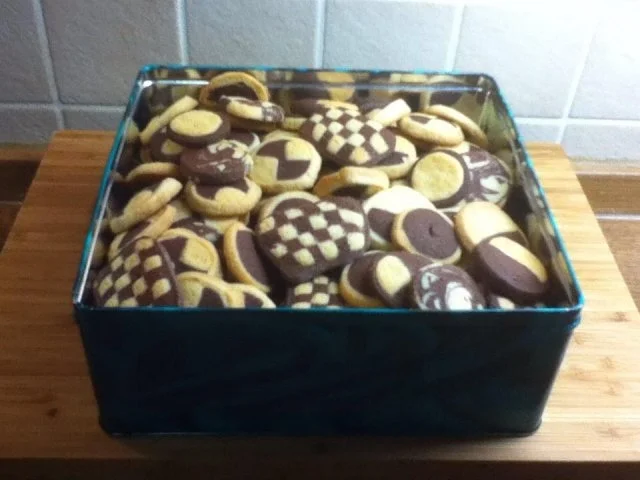 Schwarz-Weiß Gebäck - Rezept - Bild Nr. 3