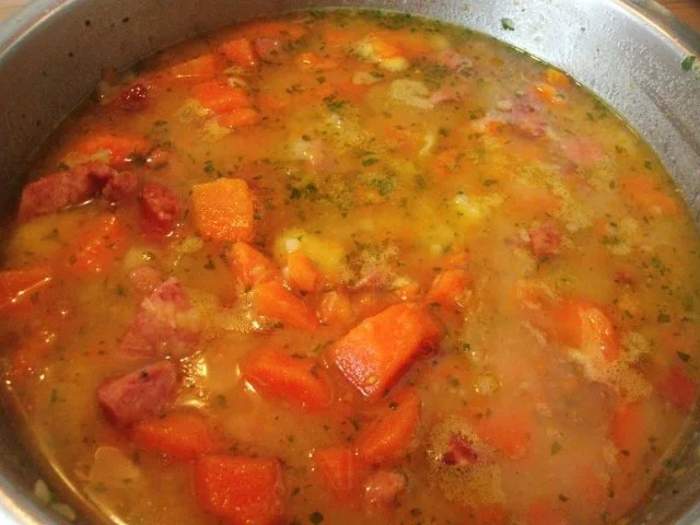 Möhreneintopf mit Kasseler - Rezept - Bild Nr. 12