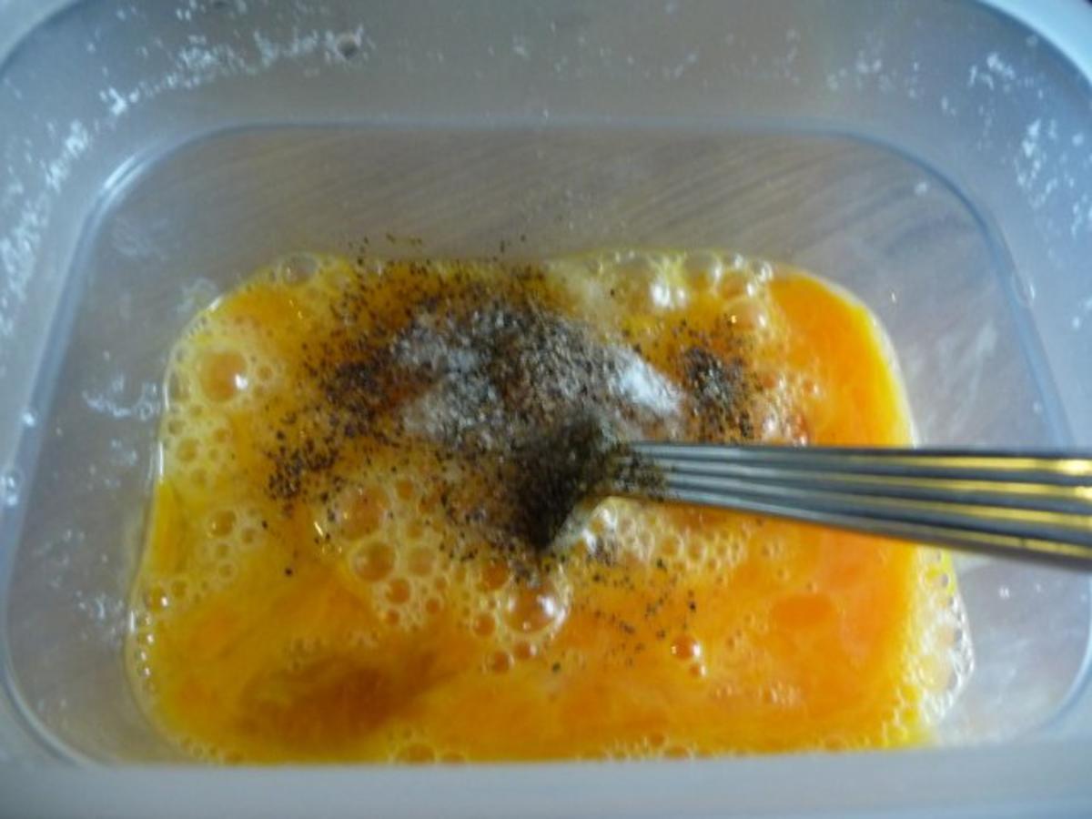 Vegetarisch : Bratkartoffeln mit Ei und Sahnespinat - Rezept - Bild Nr. 8