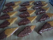 Plätzchen & Kekse : Lebkuchen - Rauten - Rezept