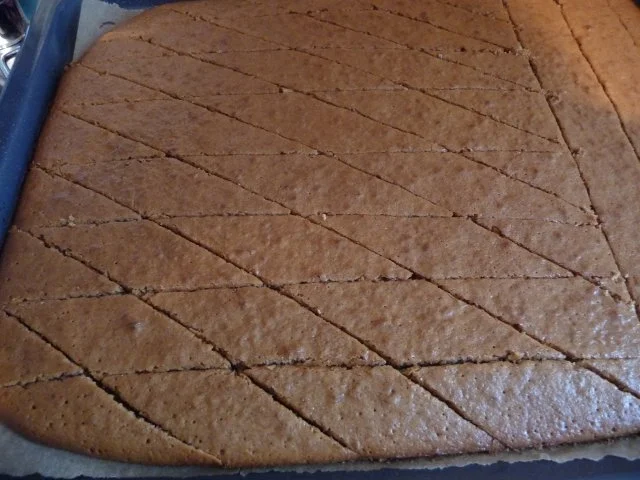 Plätzchen & Kekse : Lebkuchen - Rauten - Rezept - Bild Nr. 4