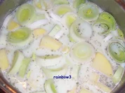 Kochen: Kartoffel-Porree-Cremesuppe - Rezept
