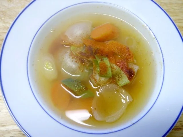 Gemüsebrühe salzarm, fettarm und kalorienarm - Rezept