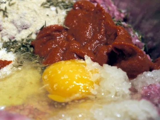 Hackschnitzel mit gebratenem Blumenkohl und Minze-Feta-Dip - Rezept - Bild Nr. 8