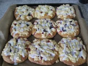 Streußelschnecken, Quarkölteig - Rezept