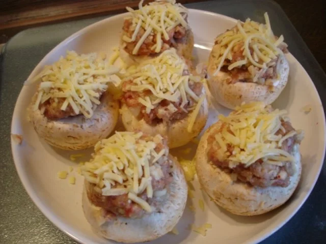 Gefüllte Champignons à la Papa - Rezept - Bild Nr. 6