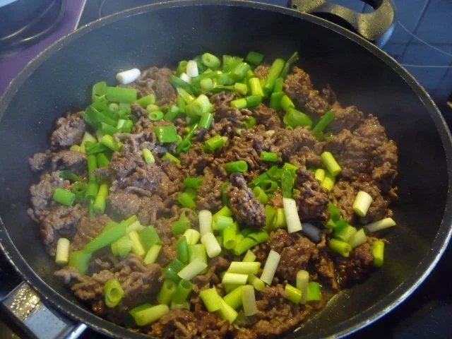 Unter 30 Minuten : Spaghetti mit Zwiebel-Hackfleisch in Tomatensoße - Rezept - Bild Nr. 5