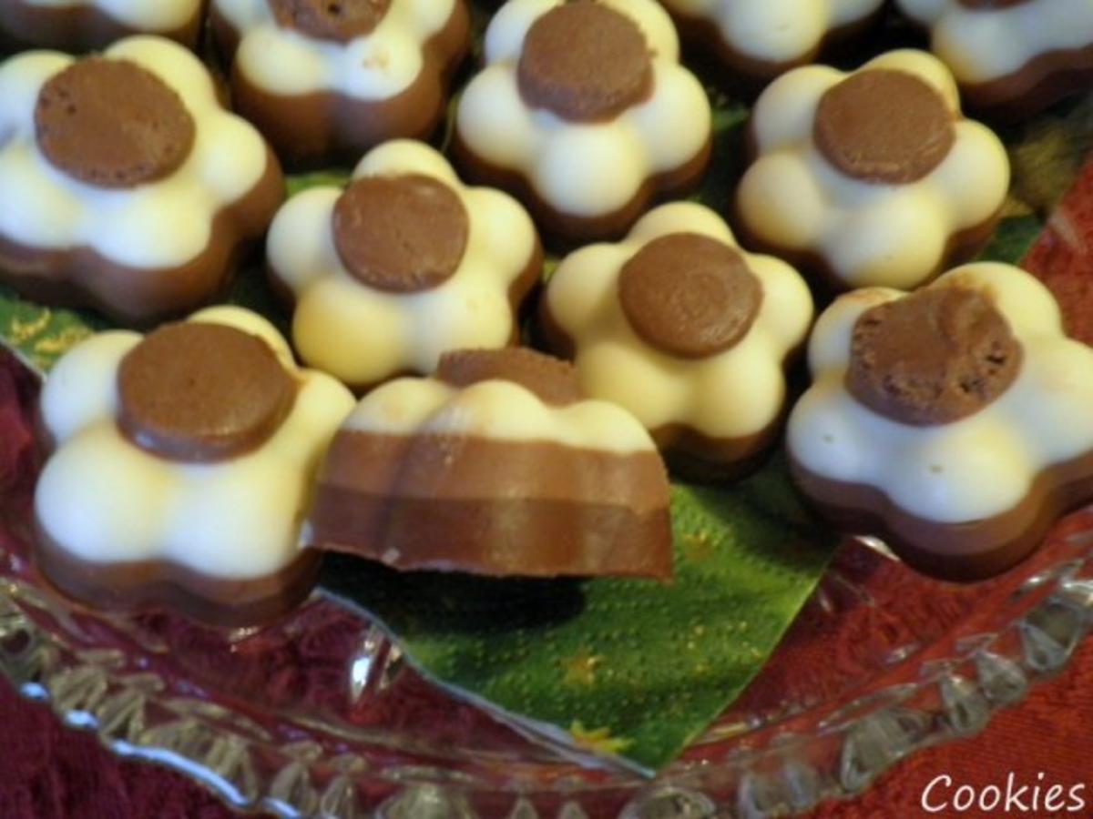 Nougat - Marzipan - Blüten ... - Rezept