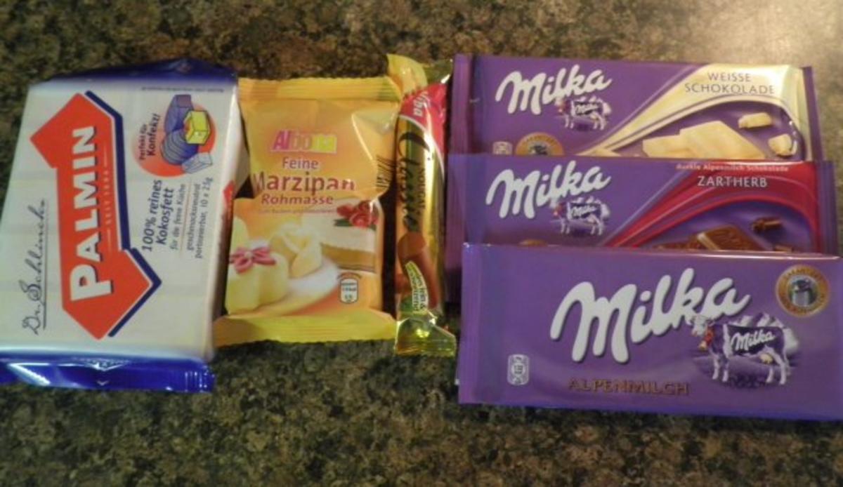 Nougat - Marzipan - Blüten ... - Rezept - Bild Nr. 3