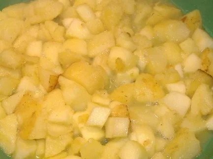 Nackensteak mit Apfel-Kartoffelstampf und Fleur de Sel - Rezept - Bild Nr. 4