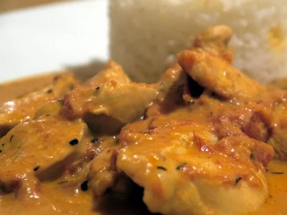 Rezept: Schnelles Tomatenhuhn Schnelles Tomatenhuhn - Rezept