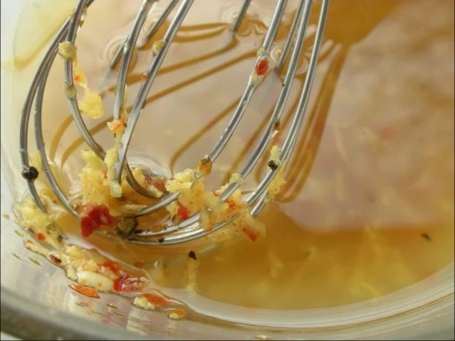 Marinierter Wildlachs mit Cointreau- Sauce und Mandel-Risotto - Rezept - Bild Nr. 3