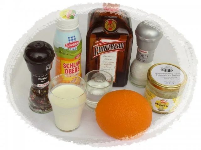 Marinierter Wildlachs mit Cointreau- Sauce und Mandel-Risotto - Rezept - Bild Nr. 6