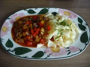 Resteverwertung : Zwiebel - Hackfleisch neu inziniert - Rezept