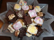 *Varianten von kleinen Lebkuchenwürfeln* - Rezept