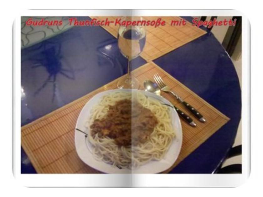 Fisch: Kapern Thunfischsoße mit Spaghetti - schnell &amp; einfach - von ...