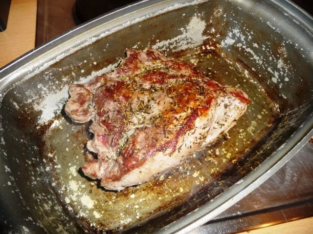 Hirschbraten mit Pfifferlingen - Rezept - Bild Nr. 6