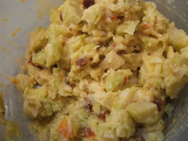 Knödel: Kartoffel-Rosenkohl-Rosen - Rezept - Bild Nr. 6