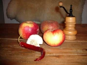 Scharfe Apfelsuppe - Rezept