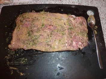 Rezept: Roastbeef auf die "englische Art" mit Sommergemüse und Sauce Béarnaise Bild Nr. 3 Roastbeef auf die "englische Art" mit Sommergemüse und Sauce Béarnaise - Rezept - Bild Nr. 3