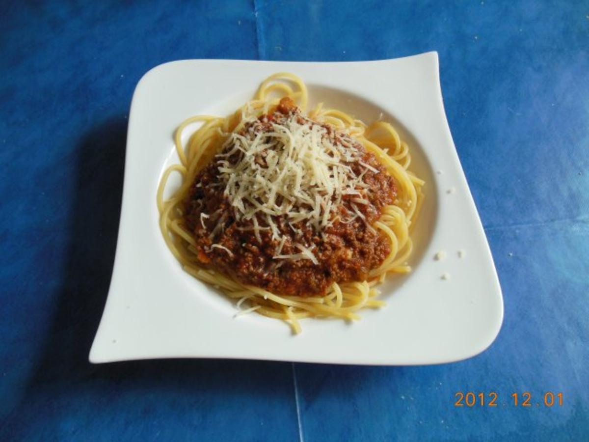 Bilder für Kochen: Spaghetti Bolognese - Rezept