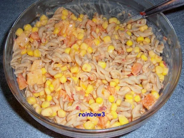 Salat: Paprika-Nudel-Salat - Rezept - Bild Nr. 2