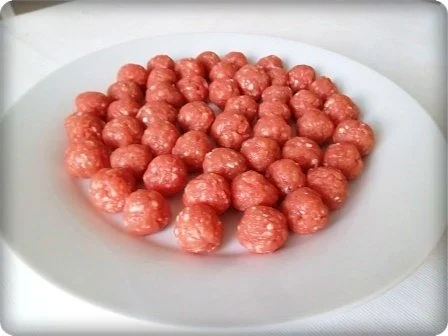 Lauch-Käsesuppe mit Mettwurst  Bällchen - Rezept - Bild Nr. 5