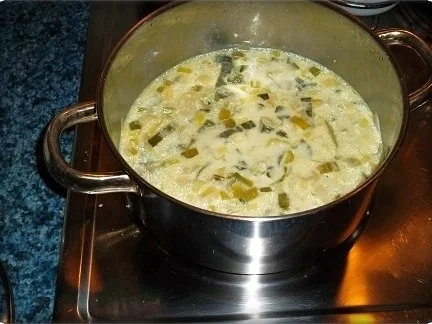 Lauch-Käsesuppe mit Mettwurst  Bällchen - Rezept - Bild Nr. 9