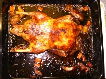 Rezept: Ente knusprig gebraten Ente knusprig gebraten - Rezept