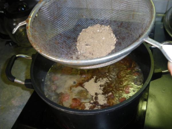 Linseneintopf Linsensuppe süß-sauer - Rezept