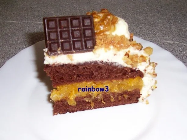 Backen: Fruchtige Mini-Weihnachtstorte mit Nuss und Marzipan-Deko - Rezept - Bild Nr. 14