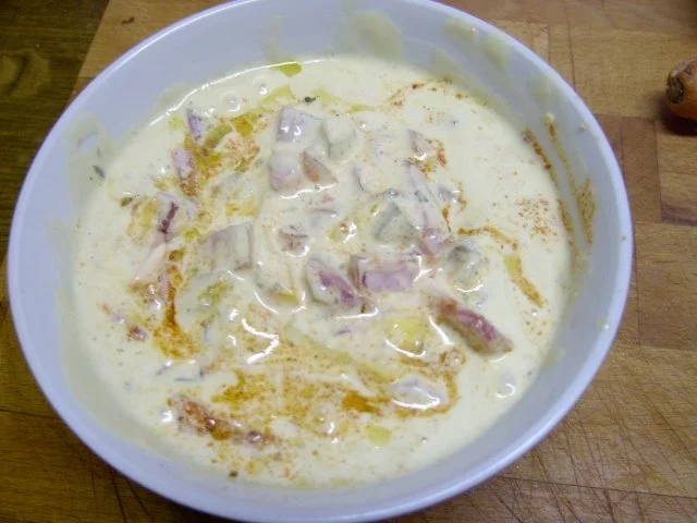 Rezept: Paprika - Fleischsalat Paprika - Fleischsalat - Rezept